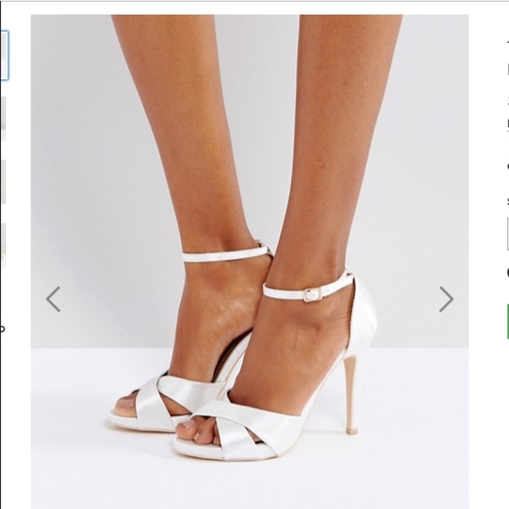 True Decadence Cross Strap Heeled Sandals